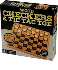 Library Media Center Checkers Tic Tac Toe