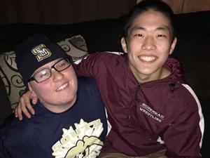 SEMHS's Nick Haller & RHS's Alex Masuda 